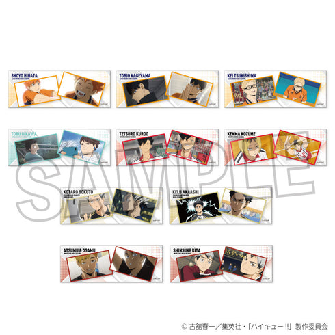 『ハイキュー!!』トレーディングロング缶バッジ 場面写BOX【BOX】